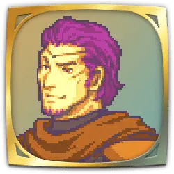 Purple-haired Character - game character - Transparent Layer PNG