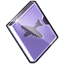 Purple Airplane Icon - graphic - PNG Images