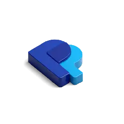 Blue Letter P Logo - logo - No Watermark PNG