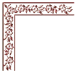 Floral Border Pattern - art - Lossless PNG