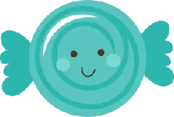 Candy - smiley - No Watermark PNG
