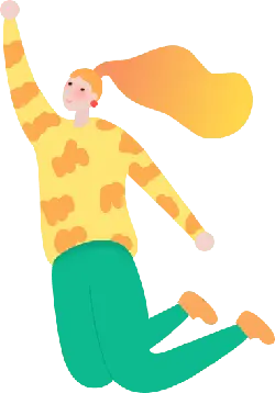 Jumping Girl - Free PNG