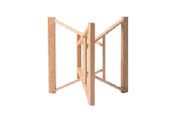 Wooden Frame Structure - frame - Free PNG
