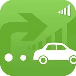 Green Car Icon - simple - Free Download PNG