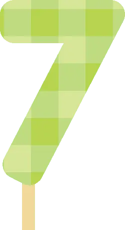 Number 7 - PNG Images
