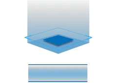 Blue Cube - futuristic - No Watermark PNG