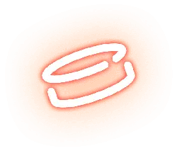 Red Neon Sign - symbol - No Background PNG