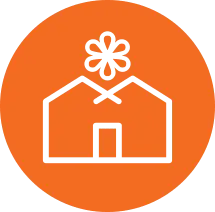 House Icon - logo - residential - Transparent Layer PNG