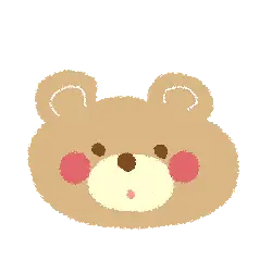 Cute Bear - simple - cute - Transparent Layer PNG