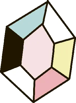 Gemstone - hexagon - Lossless PNG