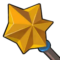 Star Wand - golden - Transparent Layer PNG