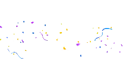 Confetti - decoration - High Resolution PNG