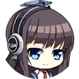 Girl with Headphones - No Watermark PNG