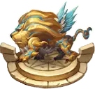 Lion Wing Guardian - lion - PNG