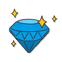 Blue Diamond - Lossless PNG