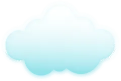 Cloud - High Download Count PNG - blue