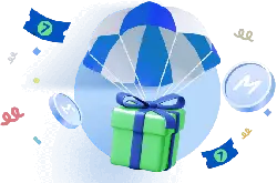 Parachute Gift - green - No Watermark PNG