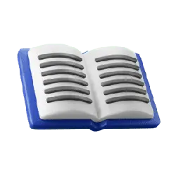 Blue Book Icon - icon - Transparent Layer PNG