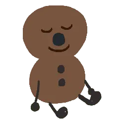 Snowman - snow - simple - High Resolution PNG