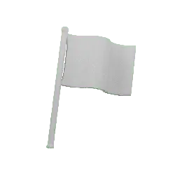 White Flag - sign - High Resolution PNG
