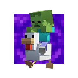 Zombie and Chicken - pixel art - No Watermark PNG