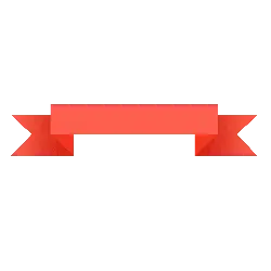 Red Ribbon - graphic design - colorful - PNG Images
