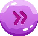 Purple Arrow Button - icon - Free PNG