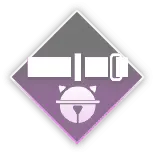 Purple Shield Badge - design - PNG Images