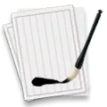 Pen and Paper - painting - Transparent Background PNG