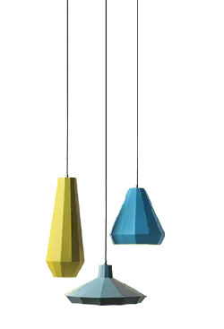 Geometric Pendant Lights - trendy - High Resolution PNG