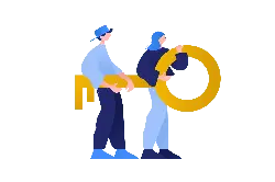 Key and Lock Ring - key - No Background PNG