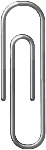Paperclip - office - High Quality PNG