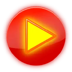 Play Button - red - play - Lossless PNG
