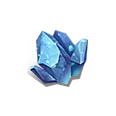 Blue Crystal - mineral - Curated PNG