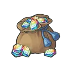 Colorful Candy Bag - gift - Lossless PNG