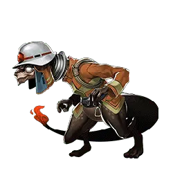 Mechanical Warrior - fighting - Curated PNG