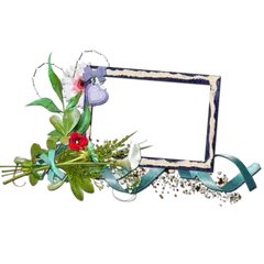 Flower Frame - flower - Free PNG