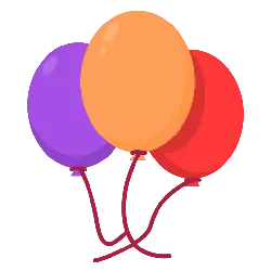 Colorful Balloons - Free Download PNG - party
