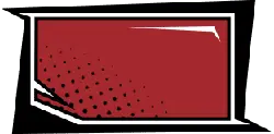 Red Rectangle Pattern - minimalist style - Lossless PNG