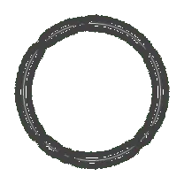 Ring Pattern - gray - High Resolution PNG