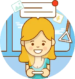 Cartoon Girl - chats - Lossless PNG