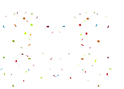 Colorful Confetti - celebration - Lossless PNG