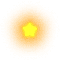 Glowing Star - simple - Free Download PNG