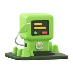 Green Robot - PNG Images