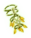 Vine Necklace - glowing - Free Download PNG