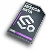 Mission Data Card - game prop - Lossless PNG