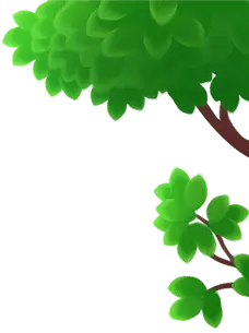 Green Tree - nature - plant - No Background PNG