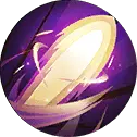 Purple Light Sword Shadow - mysterious - High Resolution PNG