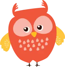 Red Owl - yellow - Free Download PNG