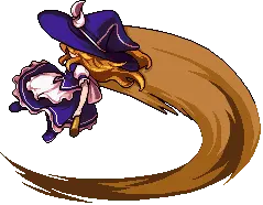 Magic Girl - flying - magic - PNG